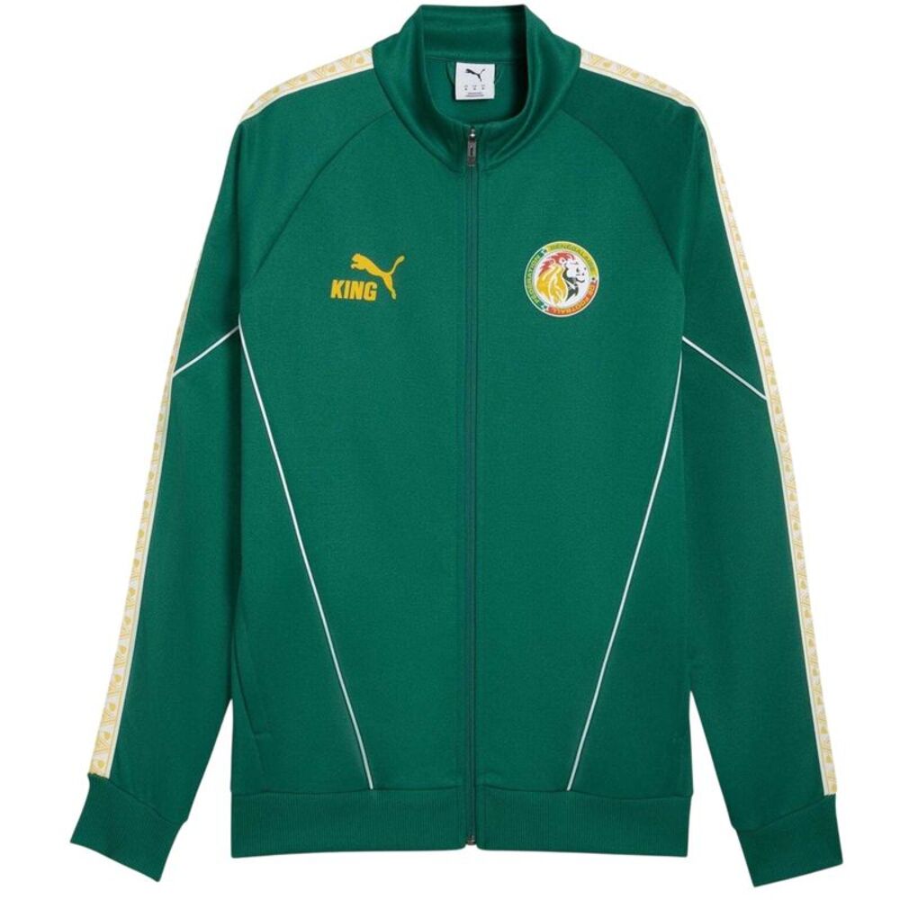 Puma Mens World Cup 2026 Tracksuit Top / Green/Yellow